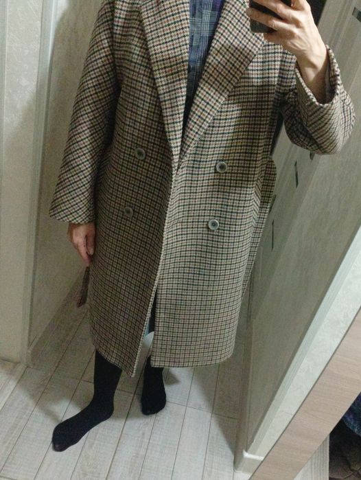 Пальто женское, теплое