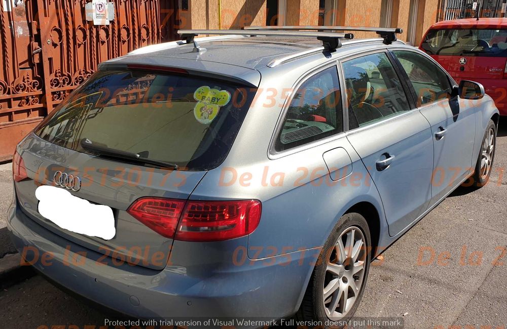 Bare transversale portbagaj AUDI A4 A6 Avant Allroad Q3 Q5 Q7 ALUMINIU