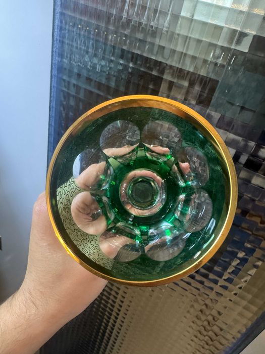 Бокал цветное стекло Германия