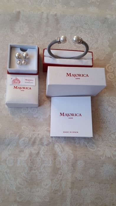 Наборы новые оригиналы Majorica, Swarovski