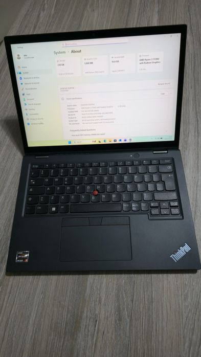 Laptop Lenovo L13 Yoga Gen4, 2 in 1, touchscreen, ryzen3, 16Gb, ssd256