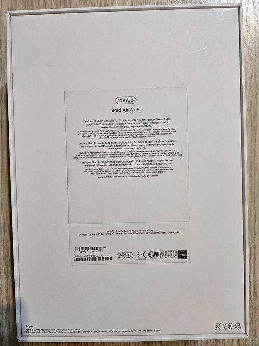 iPad Air 3 Wi-Fi 256GB Space Gray + Apple Pencil (1st Gen) + Husă