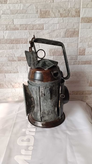 Стар немски ЖП фенер - 1940 година - WWII