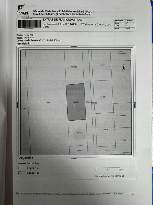 Teren 550 mp cu proiect și autorizație de construire incluse