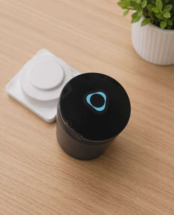 scrumiera iqos pentru mașină cu suport pachet, ceramica neagra, saddo x