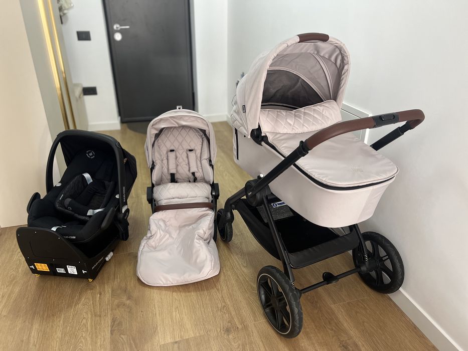 Pachet carucior si scoica plus isofix