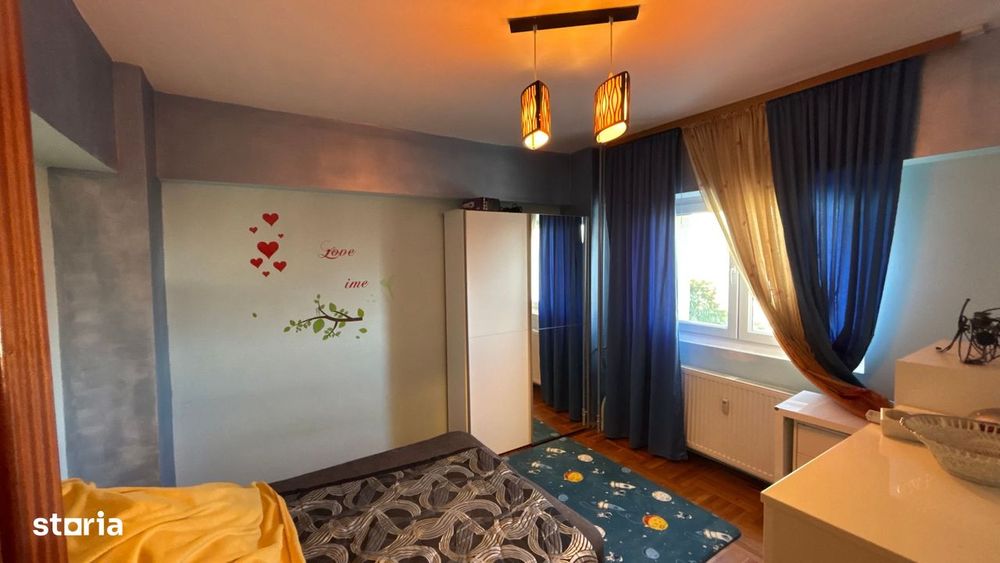 Apartament 3 camere mobilat