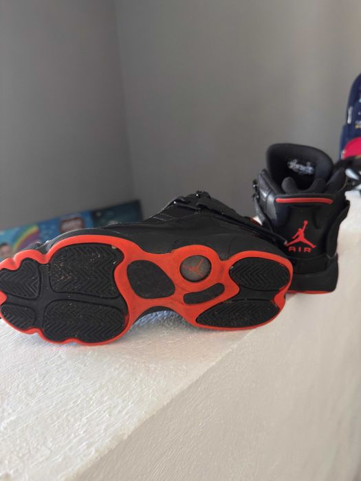 Jordan 6 Rings Black Infrared