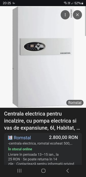 Centrala electrica 8kw 1500 ron