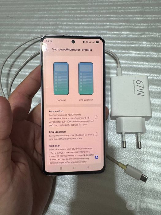 Oppo Reno 13F 4G 16/256GB Purple Igravoy 2026 Holati Yaxshi Pubg Zor
