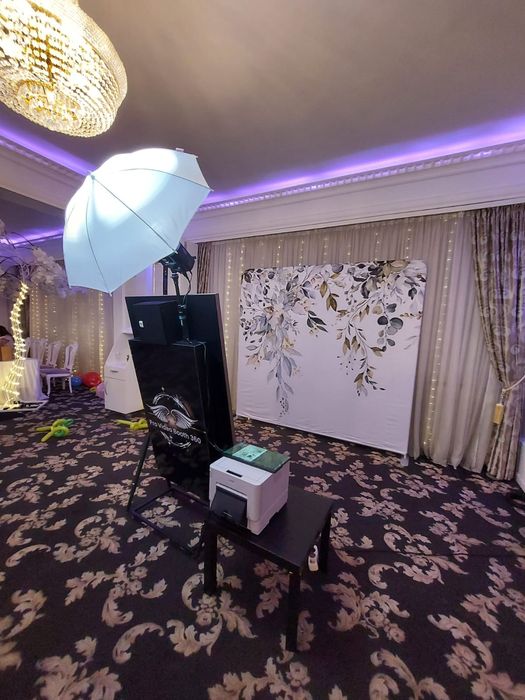 Baloane cu fum-fum greu dansul mirilor-oglinda magica-video booth 360