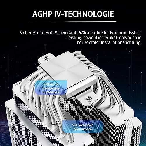 Thermalright Phantom Spirit 120 CPU охладител с 7 heatpipes