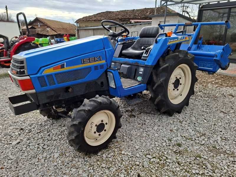 Японски трактор ISEKI TU217 21 к.с. 4WD с фреза - ДЖЕЙ ТРЕЙДИНГ