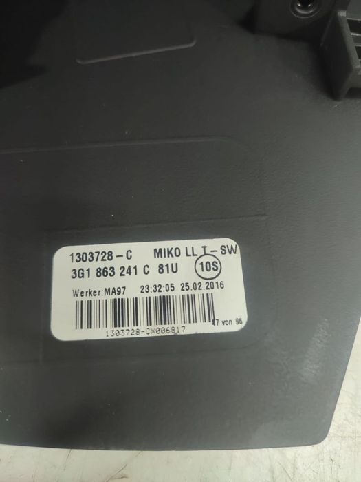 Cotiera 3g1863241c Volkswagen VW Passat B8  [din 2014 pana  2020]