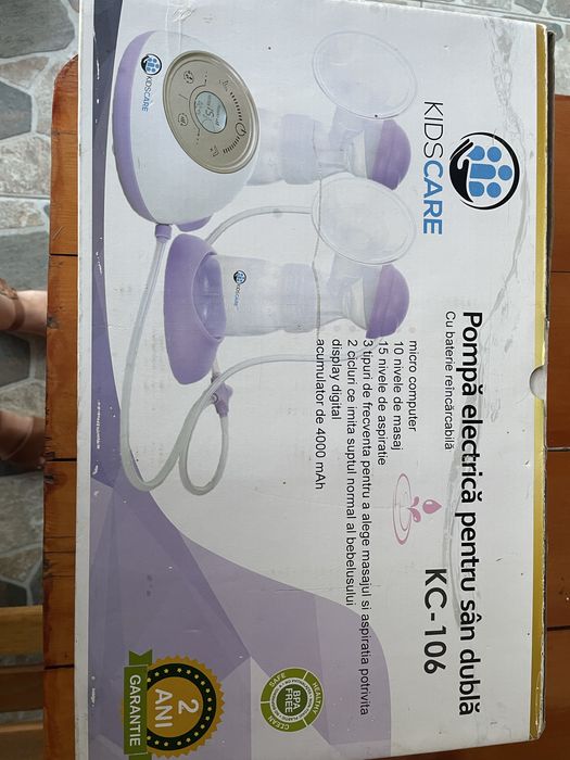 Pompa electrica pentru san dubla