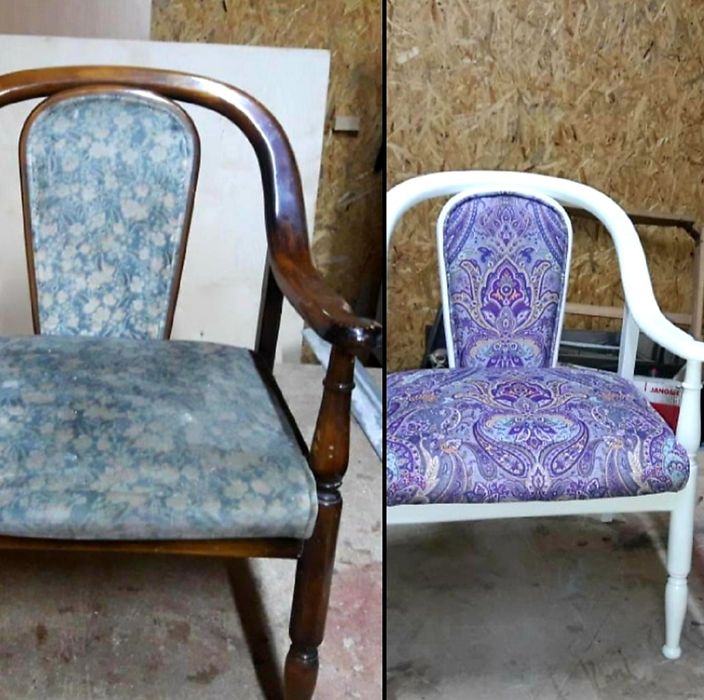 Ремонт стульев, перетяжка кресел