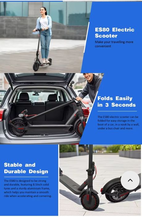 Trotineta 35km/h noua cutie sigilata 1499 ron