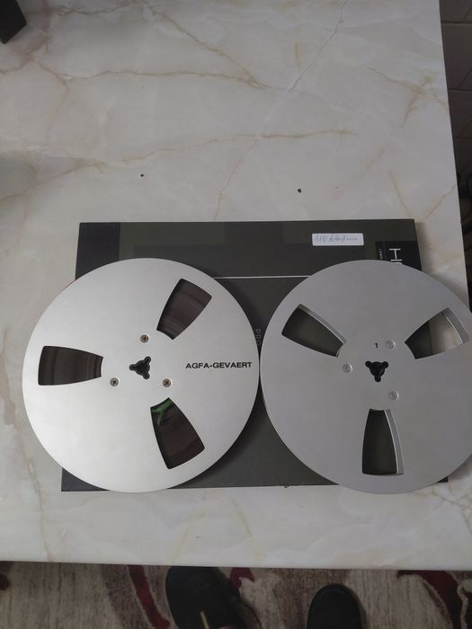 Bandă magnetofon din aluminiu  Agfa