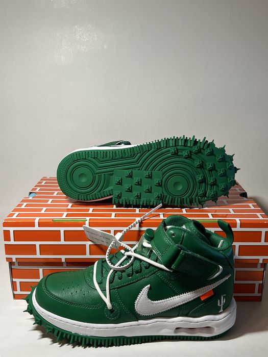 Nike x Off-White AF1 Mid Pine green