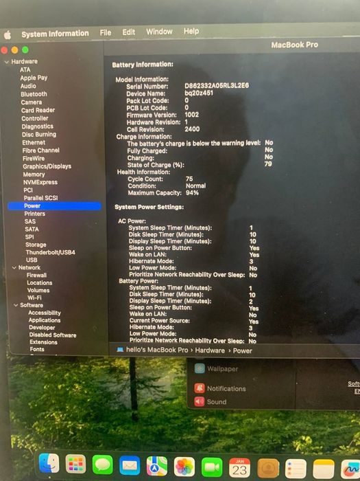 Apple MacBook Pro M2 2022