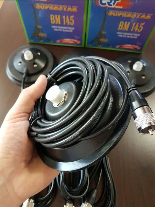 Antena radio CB - Sirio Megawatt 3000/4000 PL Silver (noua/garantie)