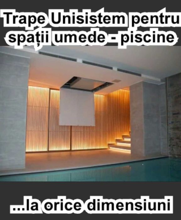 Trapa de vizitare pentru piscine si spatii umede