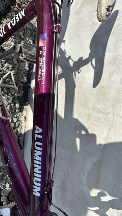 Bicicleta aluminium mega 10 pe 26