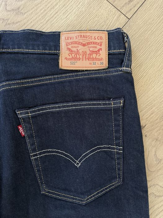 Blugi LEVIS 522 Indigo Barbati | Marime 32 x 30 (Talie 86 cm)