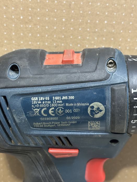 MDM vinde: Filetanta Bosch GSR 18V-55+Acumulator 5.0Ah.