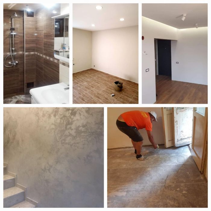 Вътрешни и външни ремонти работим в цялата страна