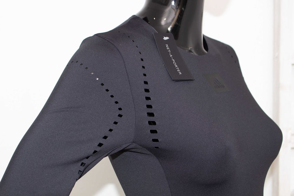 Adidas Boa LS Top дамска блуза черна кроп Aeroready XS Нова