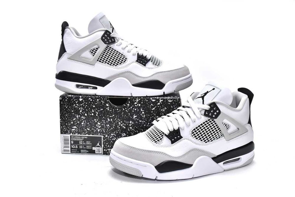 Air Jordan 4 Military Black 36-46 [Verificare Colet]