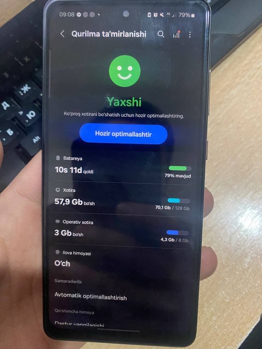 A52 bor ishlashi zor