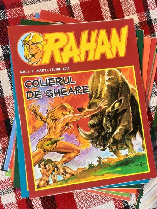 Colecție reviste RAHAN nr. 1–26 complete, stare foarte bună