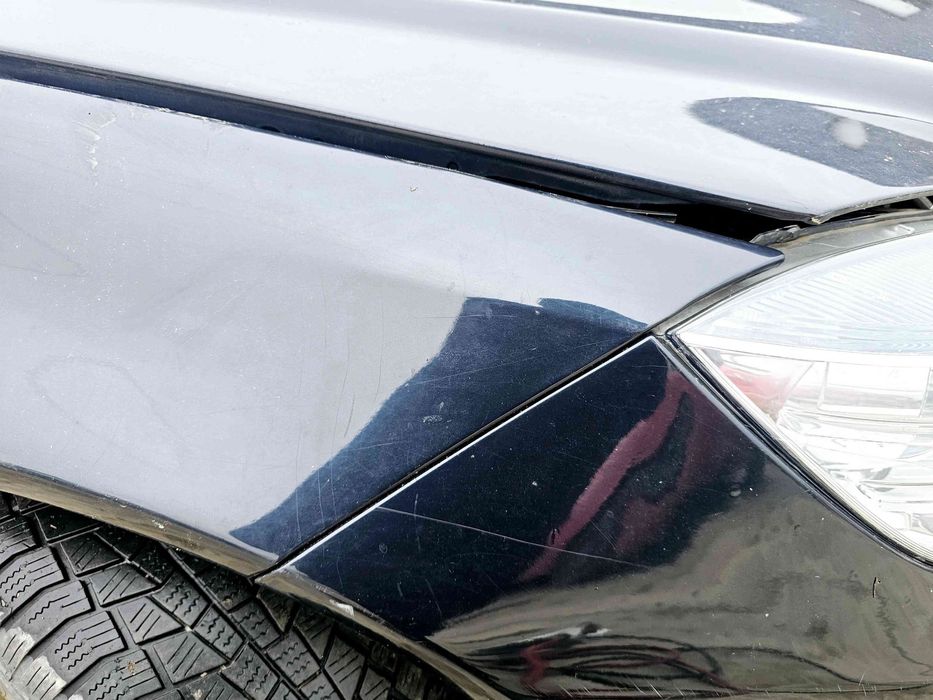 Aripa dreapta fata Mercedes Clasa C (W204) [Fabr 2000-2007] 189 NEGRU