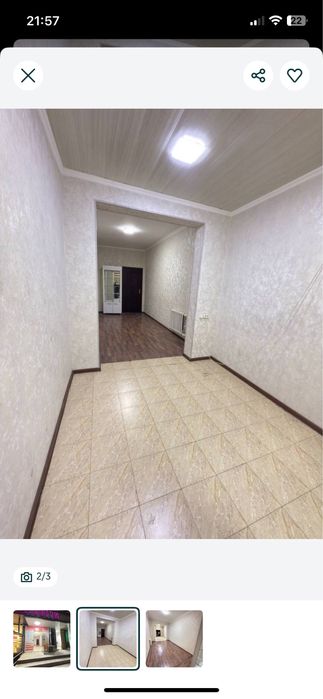 Ижарага берилади нотурар жой офис учун 1 этаж Ширин чоррахасида жойлаш