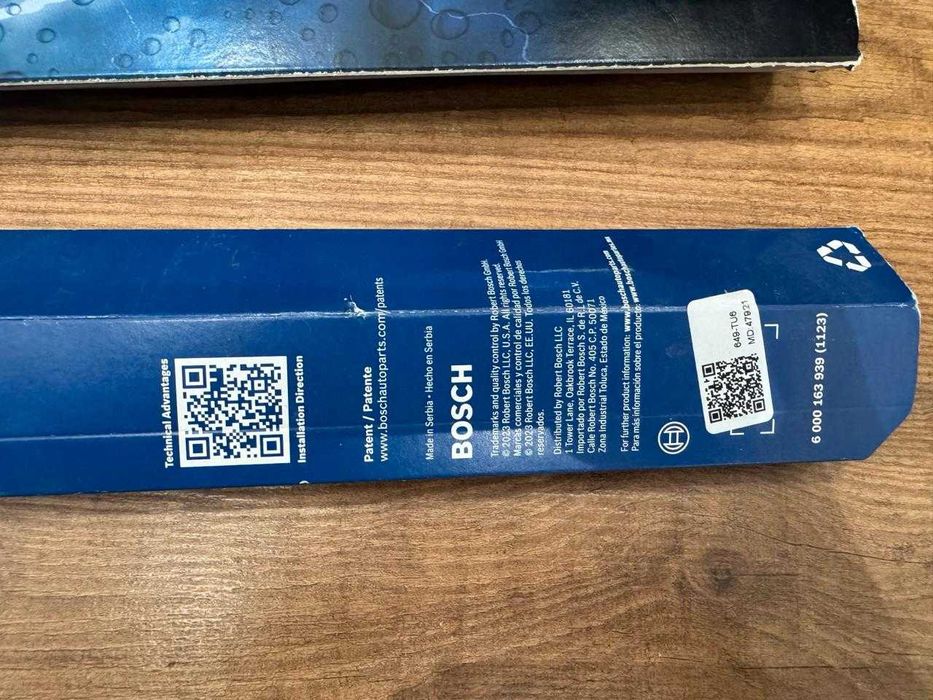 Bosch ICON 24A + 18A Дворники