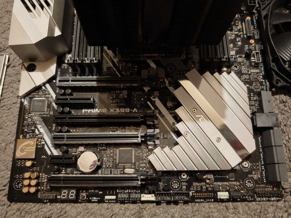 ASUS Prime X399-A + AMD Ryzen Threadripper 1920X 12-CORE  + Dark Rock Pro 4 Flagship