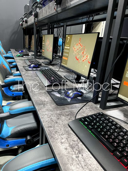 Game club Мебель в стиле ЛОФТ. Для 10 человек 500$