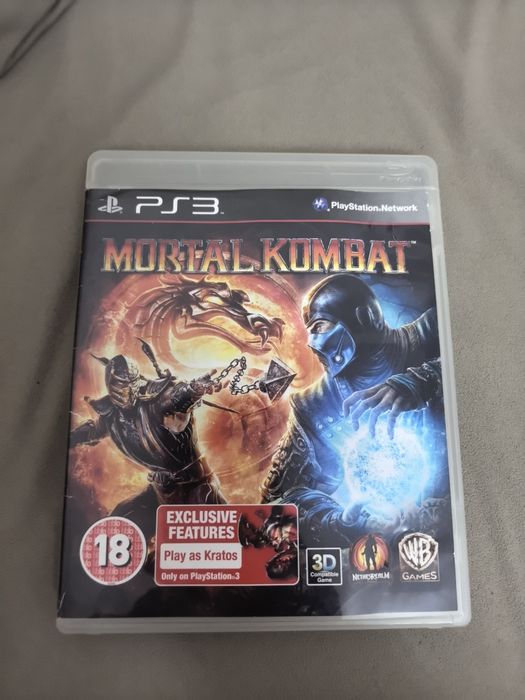 Диск на пс3 mortal kombat 9