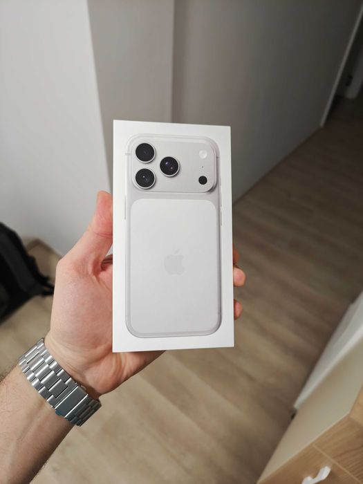 iPhone 17 pro white, 256gb, sigilat, nou, factura garantie emag