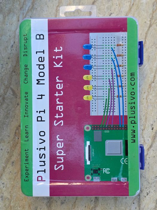 Kit Plusivo Pi 4 Super Starter Kit + Raspberry Pi 4GB RAM + card 32GB