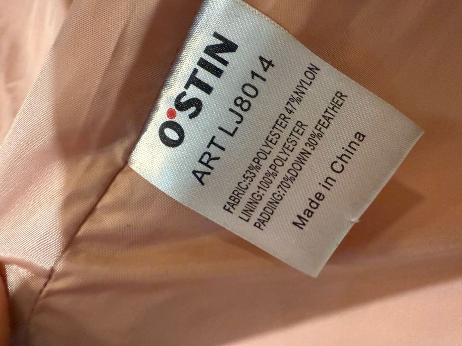 Женский теплый пуховик