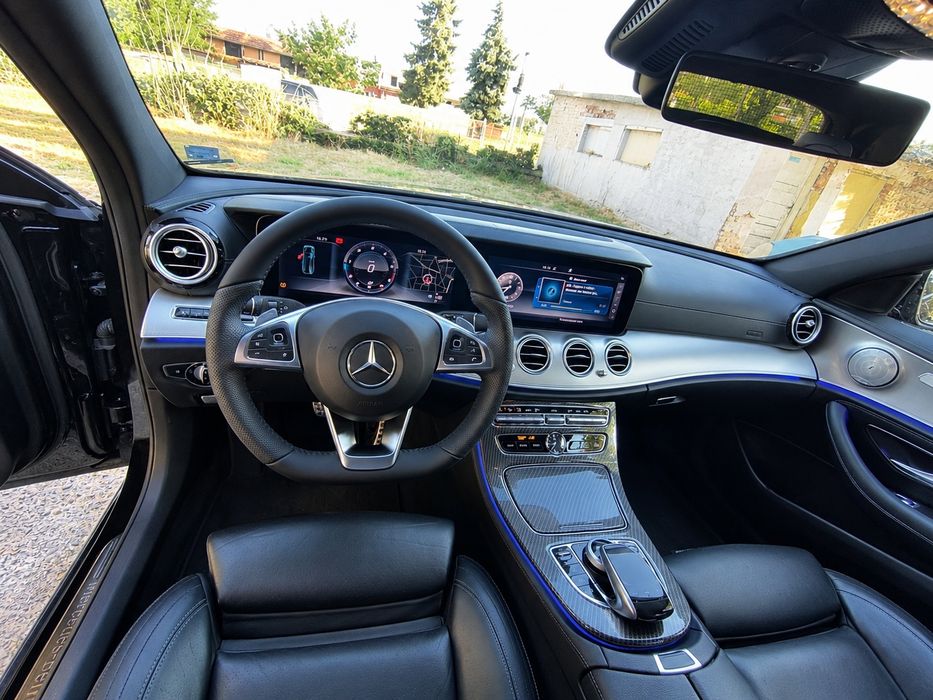 Mercedes-Benz E220d AMG, 2. 0 CDI, 194 к. с. , 9G-Tronic, 2017 г.