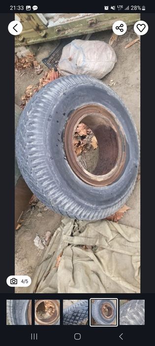 Балоны от прицепа