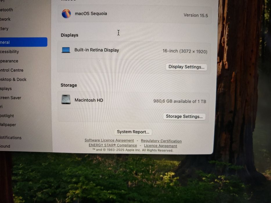 Бартер Отличен Macbook Pro 16" 2019-i9 32GB 1TB Touchbar