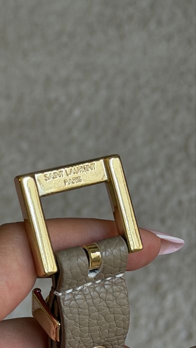 Curea de piele YSL