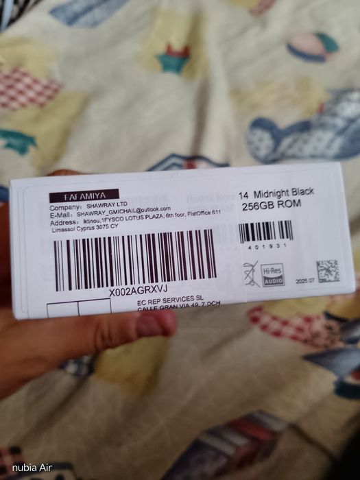Redmi note 14 5g 8/256gb nou sigilat la cutie, dual sim,liber de retea