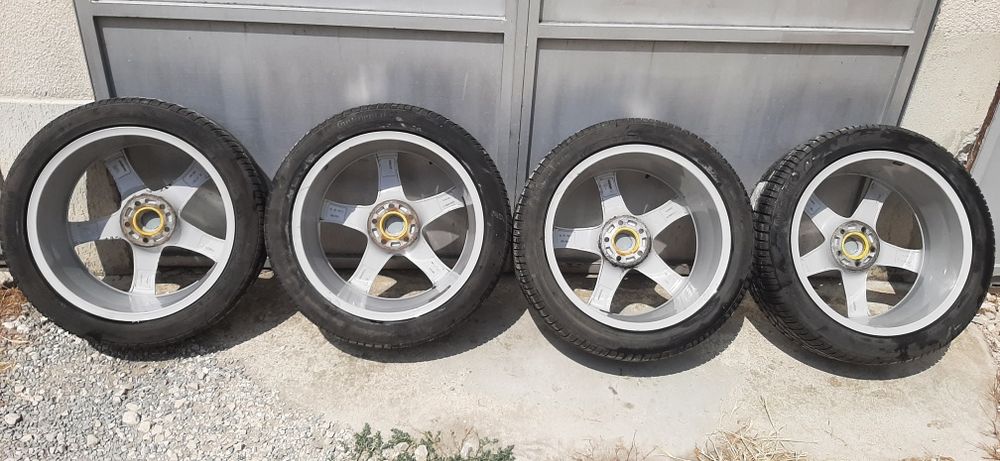 Vw Джанти BORBET с гуми 19"цола 5х112 Golf 6,7,8