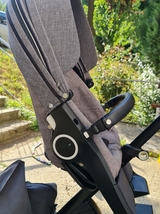 Cărucior stokke v6 Black melange